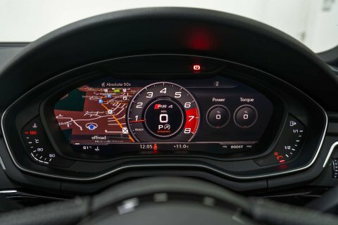 Audi RS4 Carbon Black Black #25