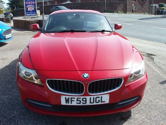 BMW Z4 2.5 23I Convertible WF59UGL Red #2