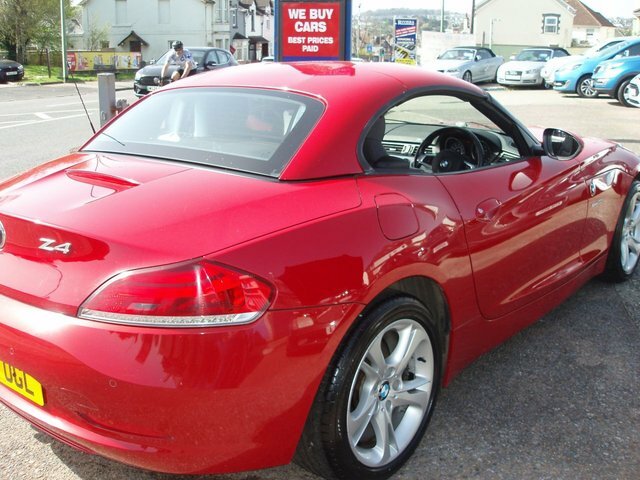 BMW Z4 2.5 23I Convertible WF59UGL Red #6
