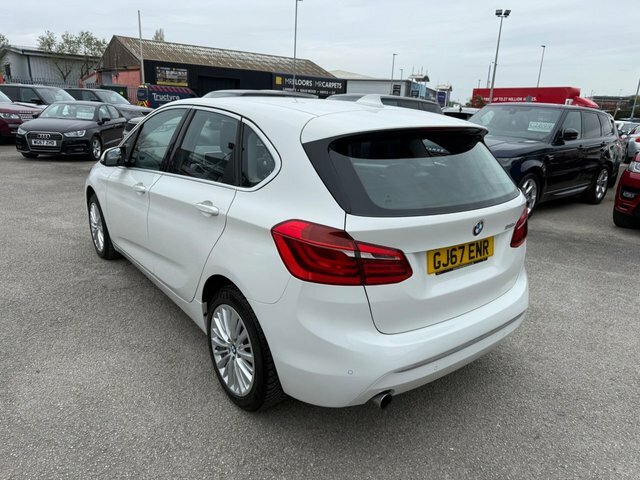 BMW 2 Series Active Tourer 218D Luxury Mpv GJ67ENR White #5