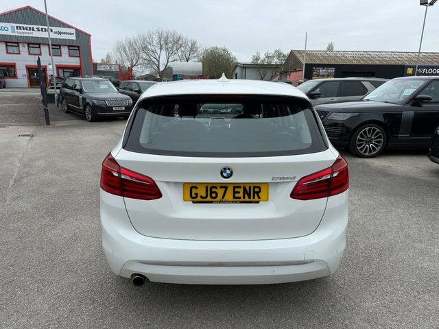 BMW 2 Series Active Tourer 218D Luxury Mpv GJ67ENR White #6
