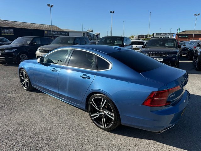 Volvo S90 D5 Powerpulse R-design Pro KX68SWU Blue #3