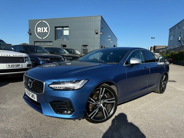 Volvo S90 D5 Powerpulse R-design Pro KX68SWU Blue #2