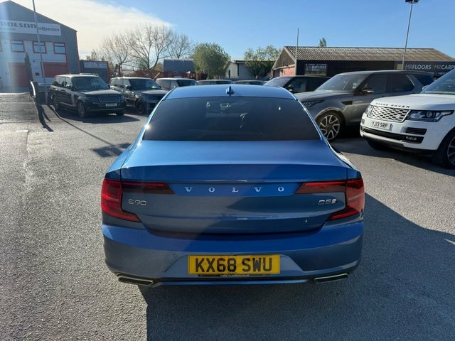 Volvo S90 D5 Powerpulse R-design Pro KX68SWU Blue #5