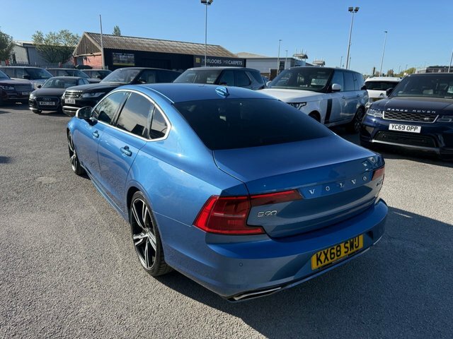 Volvo S90 D5 Powerpulse R-design Pro KX68SWU Blue #6