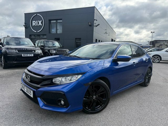 Honda Civic Vtec Turbo Sr Hatchback WHZ3609 Blue #2