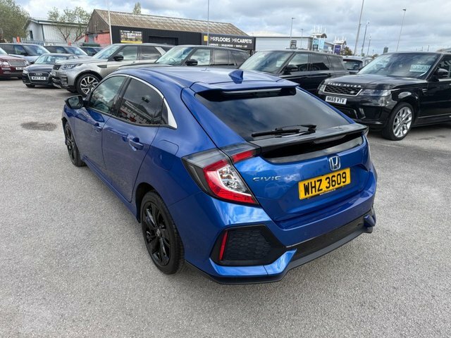 Honda Civic Vtec Turbo Sr Hatchback WHZ3609 Blue #5