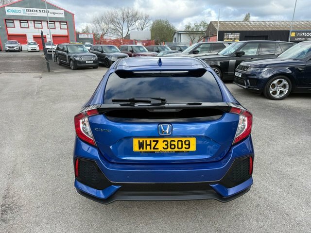 Honda Civic Vtec Turbo Sr Hatchback WHZ3609 Blue #6