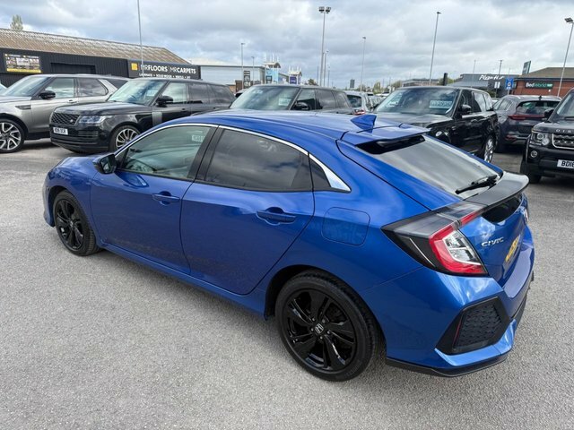 Honda Civic Vtec Turbo Sr Hatchback WHZ3609 Blue #4