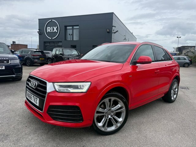 Audi Q3 Tdi S Line Plus MA66TVZ Red #2
