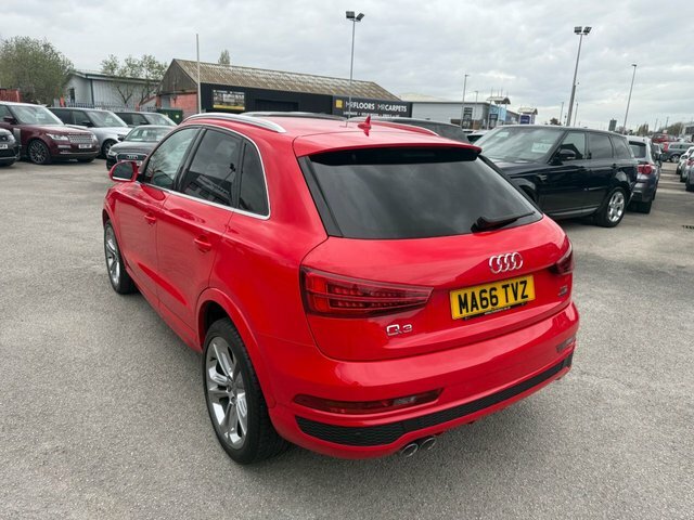 Audi Q3 Tdi S Line Plus MA66TVZ Red #5