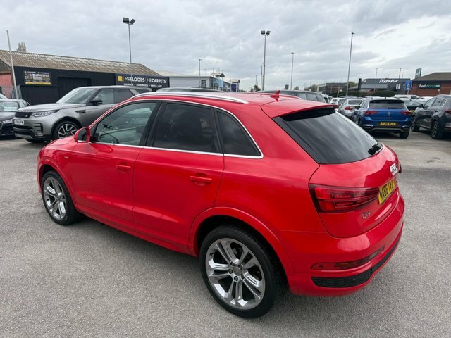 Audi Q3 Tdi S Line Plus MA66TVZ Red #4
