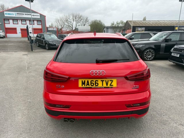 Audi Q3 Tdi S Line Plus MA66TVZ Red #6