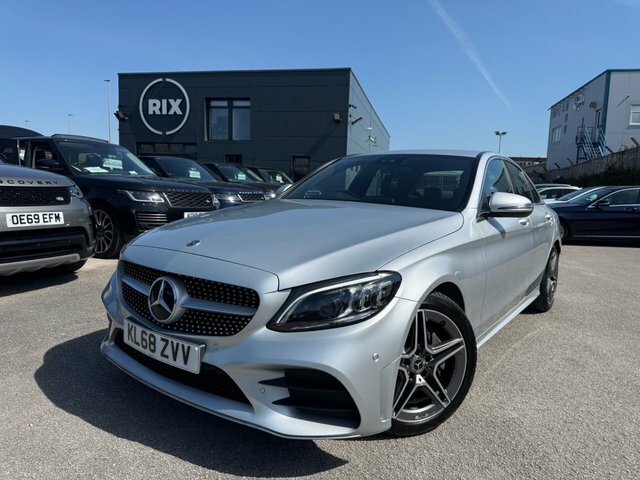 Mercedes-Benz C Class C220d Amg Line Premium Silver