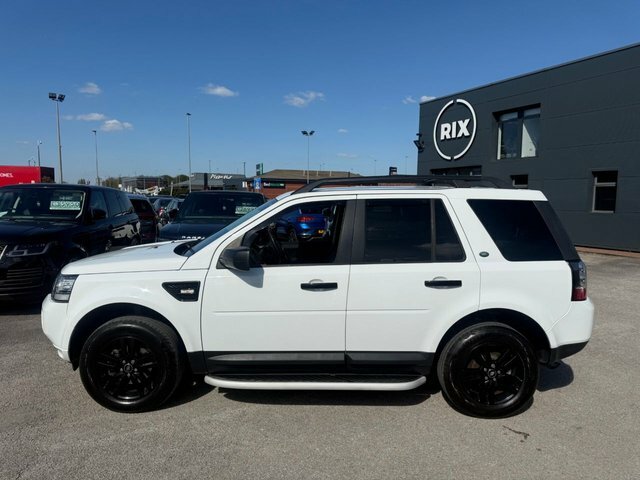 Land Rover Freelander 2 Td4 Black And White DK63XYO White #3