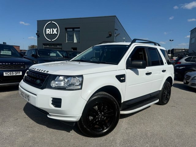 Land Rover Freelander 2 Td4 Black And White DK63XYO White #2