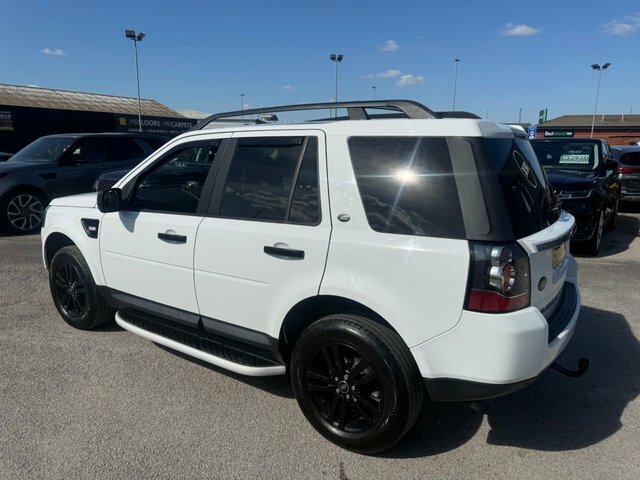 Land Rover Freelander 2 Td4 Black And White DK63XYO White #4