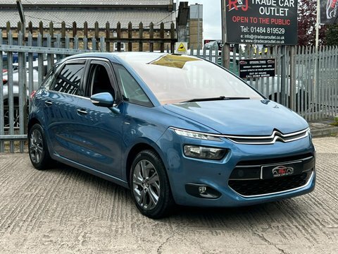 Citroen C4 Picasso E-hdi Exclusive Etg6 KN15HKZ Blue #2