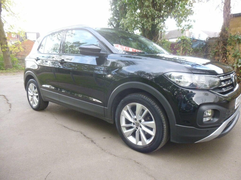 Volkswagen T-Cross 1.0 Tsi Se Dsg Euro 6 Ss LC22HXO Black #4