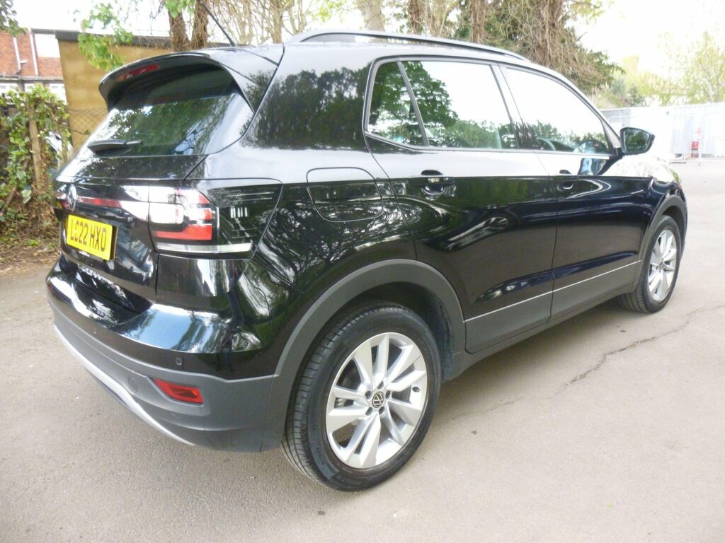 Volkswagen T-Cross 1.0 Tsi Se Dsg Euro 6 Ss LC22HXO Black #6