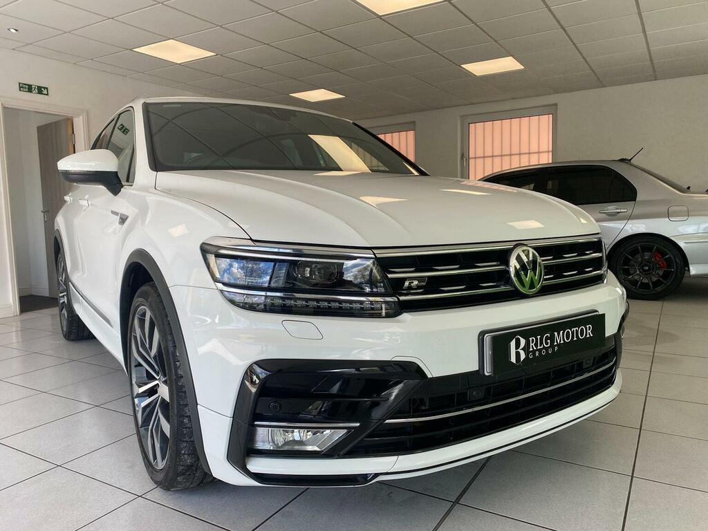 Volkswagen Tiguan Suv 2.0 Tdi Bluemotion Tech R-line Dsg 4Motion Eur MK17ZWN White #3