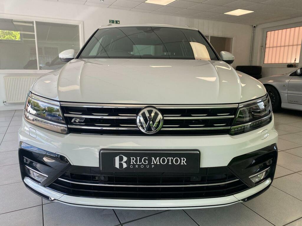 Volkswagen Tiguan Suv 2.0 Tdi Bluemotion Tech R-line Dsg 4Motion Eur MK17ZWN White #4