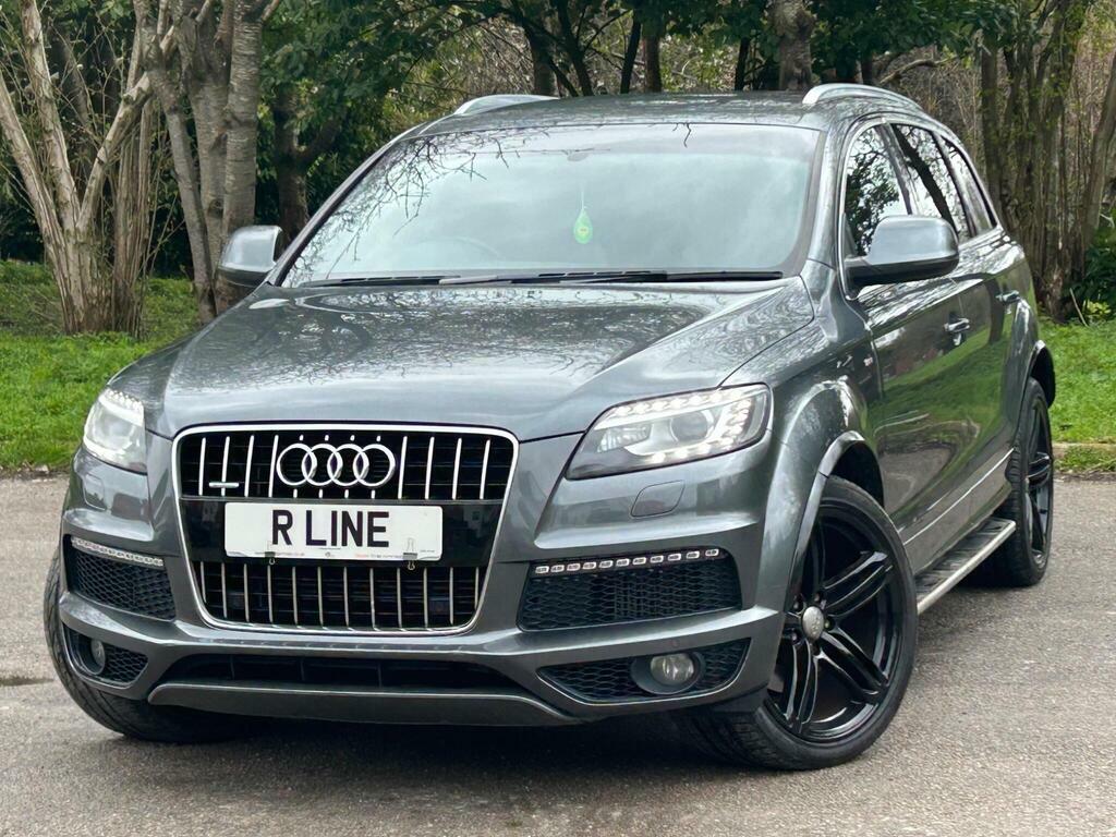 Audi Q7 3.0 Tdi V6 S Line Plus Tiptronic Quattro Euro 5 S SV63XOK Grey #4