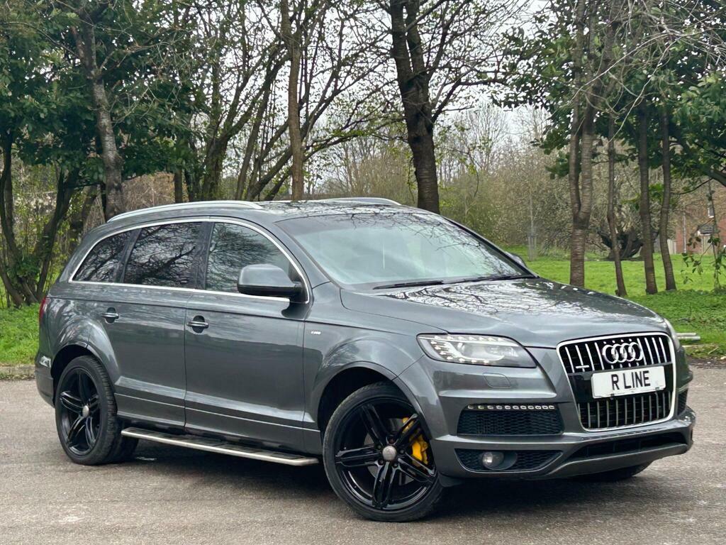 Audi Q7 3.0 Tdi V6 S Line Plus Tiptronic Quattro Euro 5 S SV63XOK Grey #5