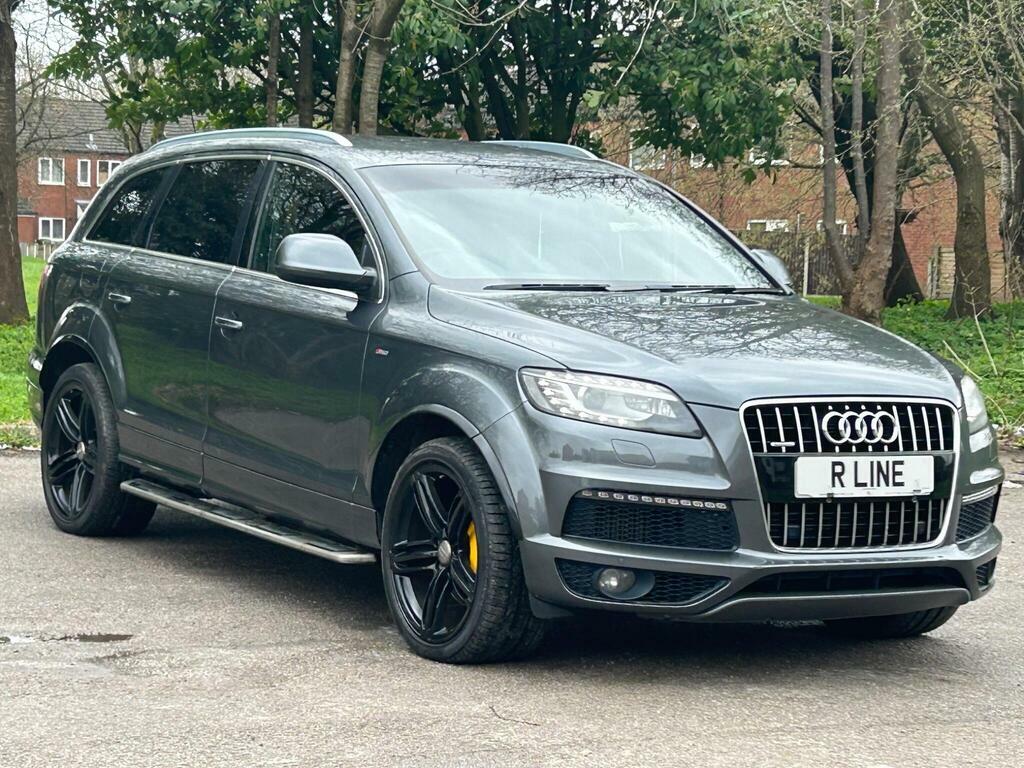 Audi Q7 3.0 Tdi V6 S Line Plus Tiptronic Quattro Euro 5 S SV63XOK Grey #3