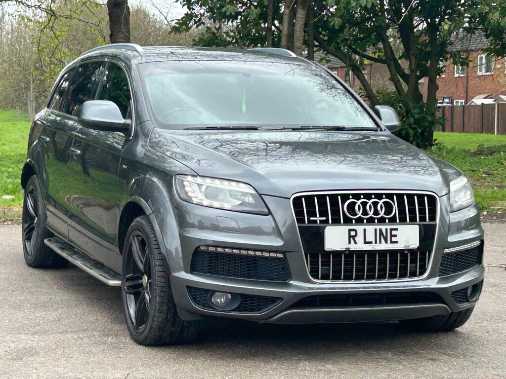 Audi Q7 3.0 Tdi V6 S Line Plus Tiptronic Quattro Euro 5 S SV63XOK Grey #2