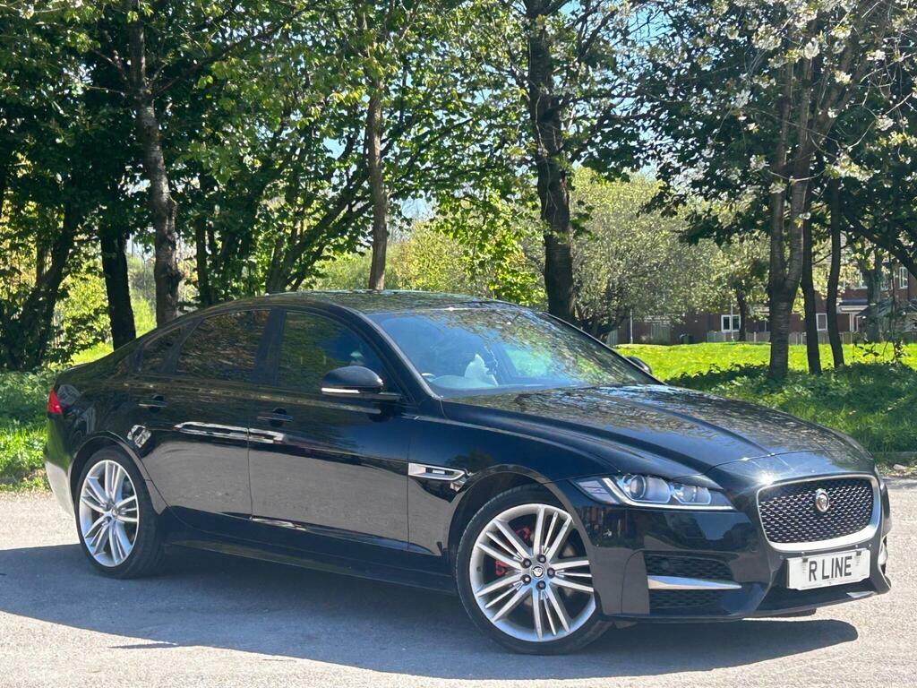 Jaguar XF 2.0D R-sport Euro 6 S S WJ66EVU Black #3