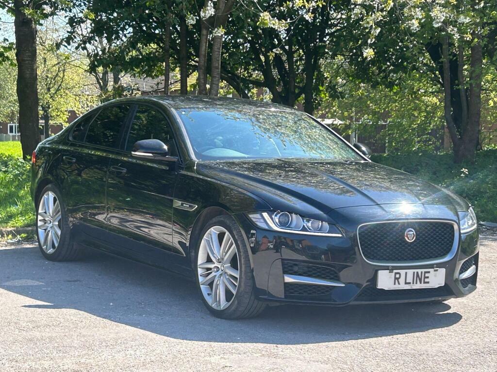 Jaguar XF 2.0D R-sport Euro 6 S S WJ66EVU Black #6