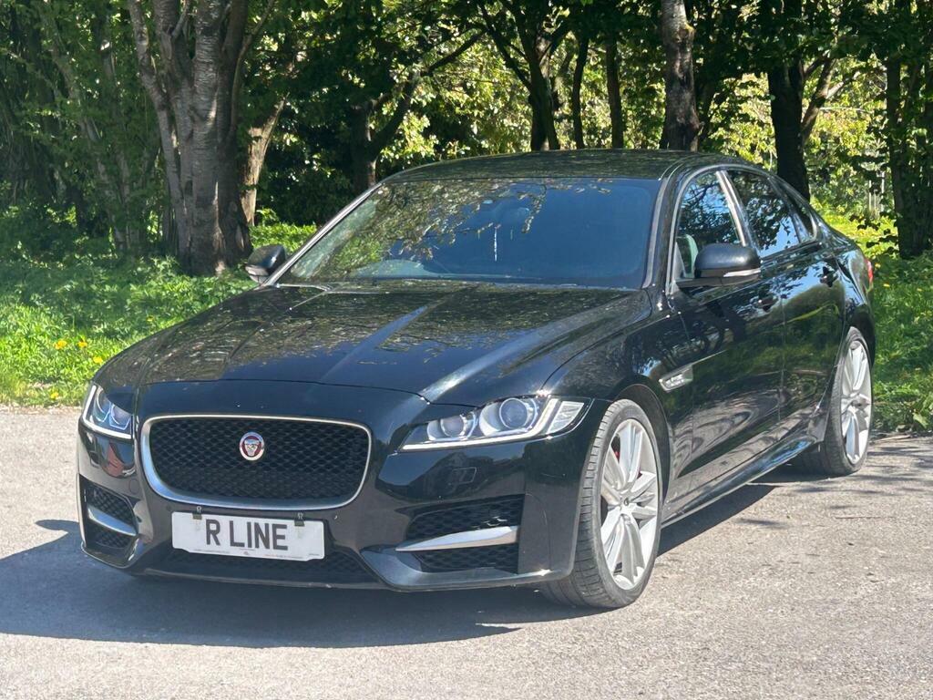 Jaguar XF 2.0D R-sport Euro 6 S S WJ66EVU Black #5