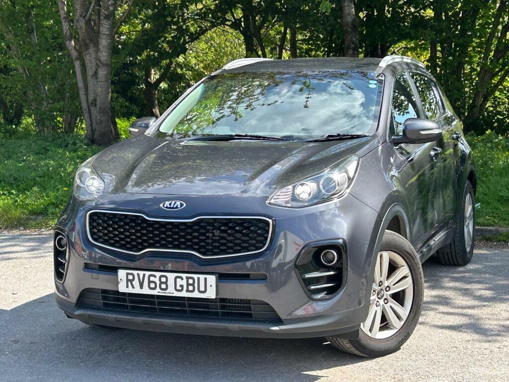 Kia Sportage 1.7 Crdi 2 Euro 6 S S RV68GBU Silver #4