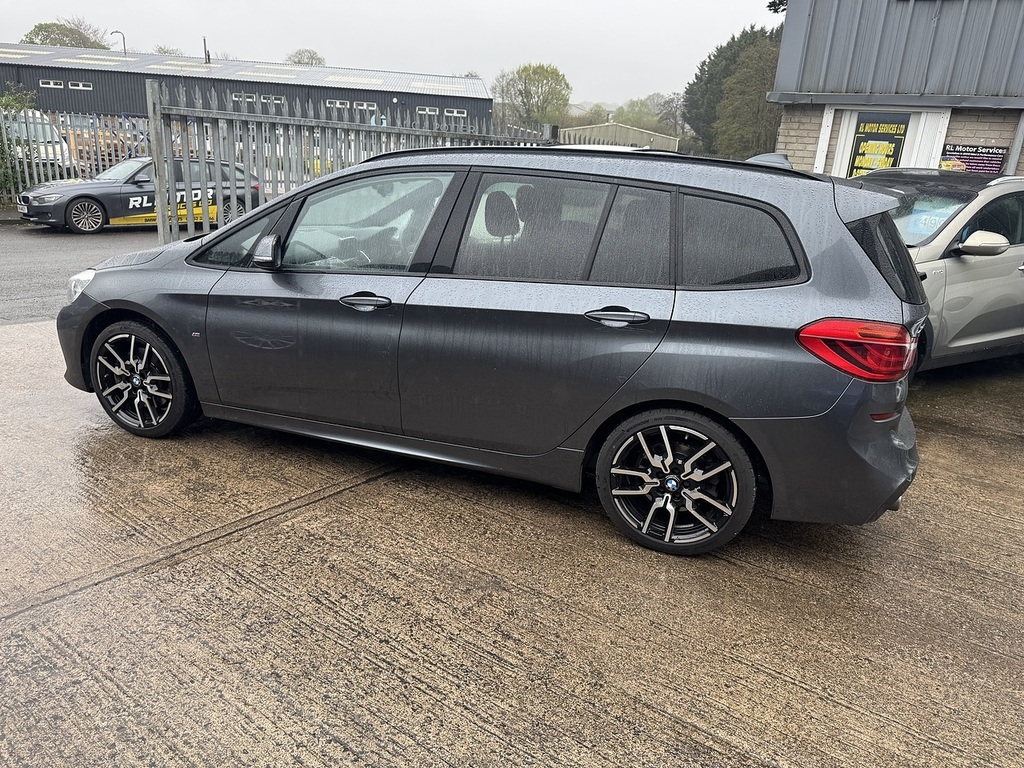 BMW 2 Series Gran Tourer 220D M Sport YG69FEO Grey #5