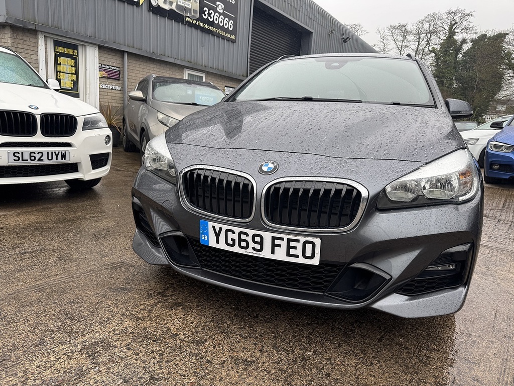 BMW 2 Series Gran Tourer 220D M Sport YG69FEO Grey #2