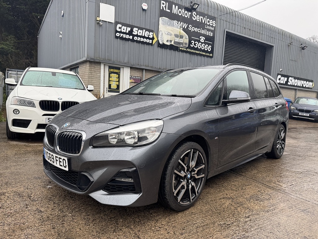 BMW 2 Series Gran Tourer 220D M Sport YG69FEO Grey #3