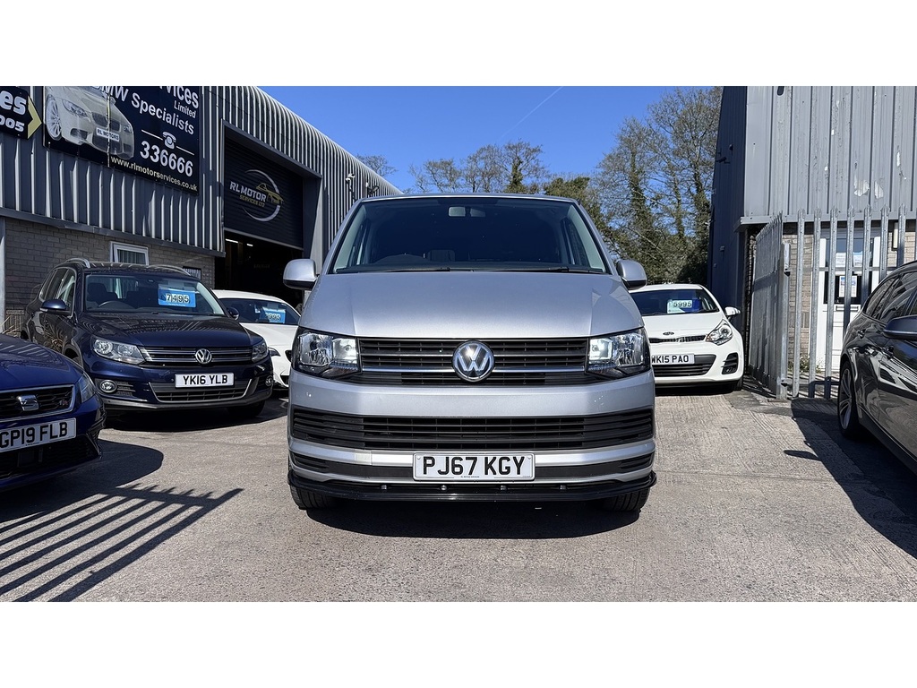 Volkswagen Transporter Tdi T28 Bluemotion Tech Trendline PJ67KGY Silver #2