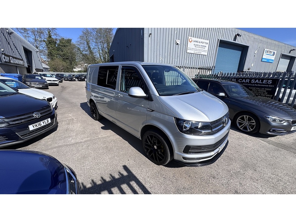 Volkswagen Transporter Tdi T28 Bluemotion Tech Trendline PJ67KGY Silver #4