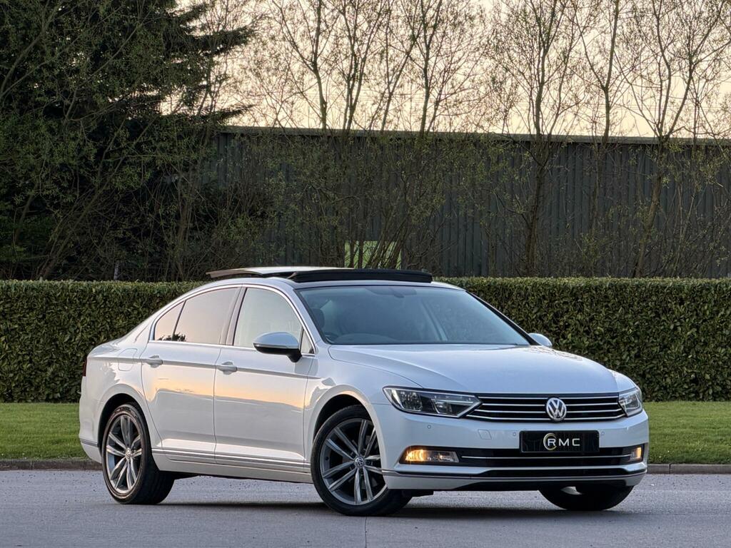 Volkswagen Passat 2.0 Tdi Bluemotion Tech Gt Dsg Euro 6 Ss White