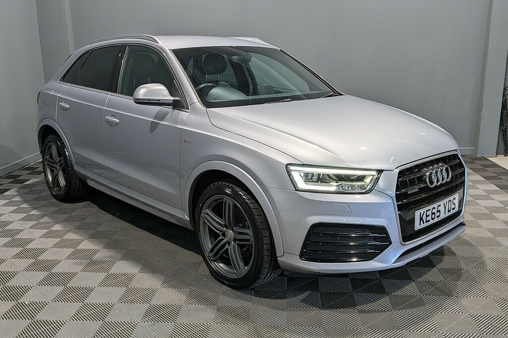 Audi Q3 2.0 Tdi S Line Plus Suv S Tronic Quattr Silver #6