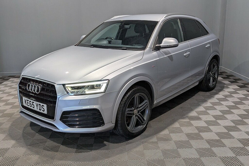 Audi Q3 2.0 Tdi S Line Plus Suv S Tronic Quattr Silver #4