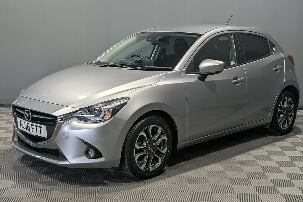 Mazda 2 1.5 Skyactiv-g Sport Nav Hatchback Manu NJ16FTT Silver #4