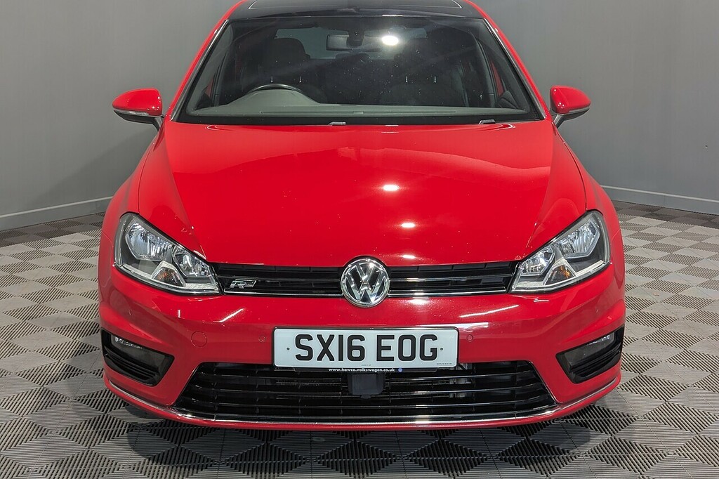 Volkswagen Golf 2.0 Tdi Bluemotion Tech R-line Edition Hatchback 5 SX16EOG Red #3