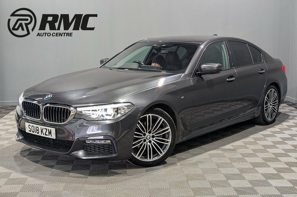 BMW 5 Series 2.0 520D M Sport Saloon Xdrive Eur Grey