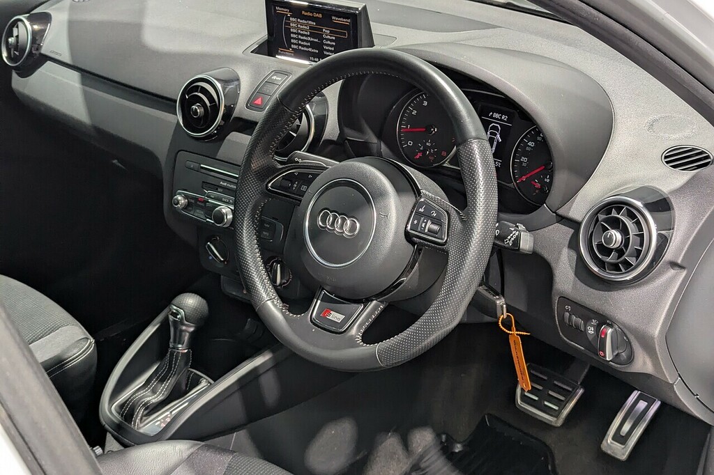 Audi A1 1.4 Tfsi S Line Sportback S Tronic Euro SW18FEU White #2