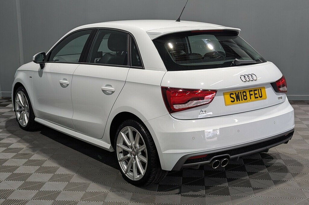 Audi A1 1.4 Tfsi S Line Sportback S Tronic Euro SW18FEU White #6
