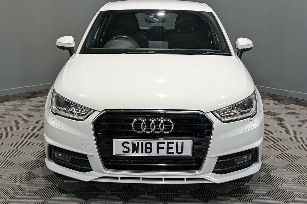 Audi A1 1.4 Tfsi S Line Sportback S Tronic Euro SW18FEU White #4