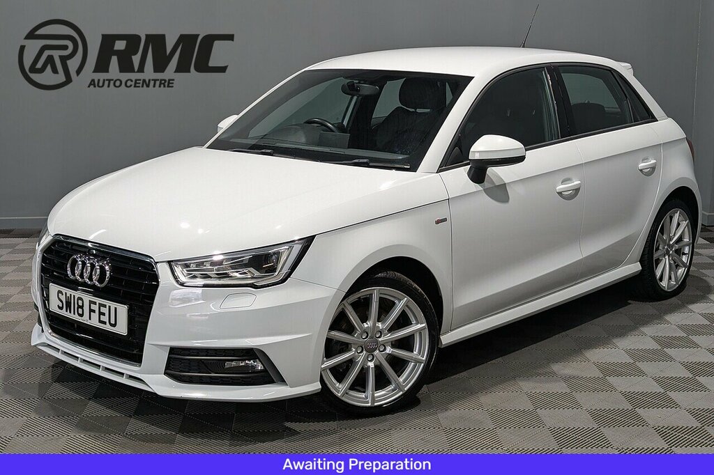 Audi A1 1.4 Tfsi S Line Sportback S Tronic Euro White