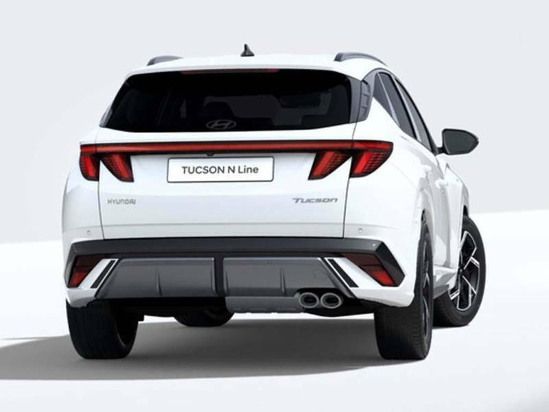 Hyundai Tucson 1.6T N Line Euro 6 Ss - 2026  White #3
